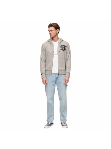 Superdry Sweatjacke in Grau