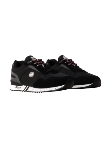 Serge Blanco Sneaker aus Chamonix-Leder Schwarz