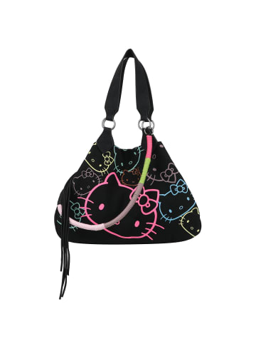 Fritzi aus Preußen Izzy Medium Hello Kitty fritzi  Canvas Shopper Tasche 42 cm in schwarz