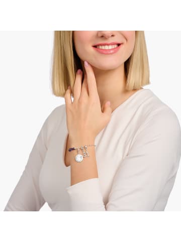 Thomas Sabo Charm-Anhänger Zahl 1 in silber, weiß