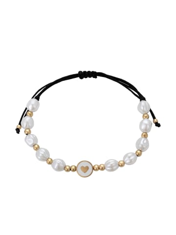 faina Women Bracelet in Gold White