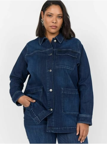 Wasabi Concept Jacken WA-JENIFER 2 in DARK BLUE DENIM