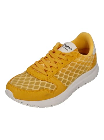 WODEN Sneaker Low YDUN OPEN MESH WL016 in gelb