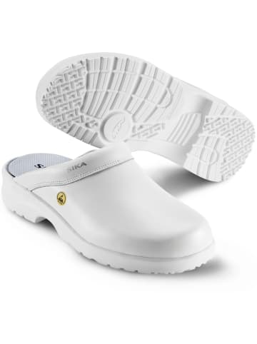 Sika Clog "Fusion ESD - offener Clog" in Weiß