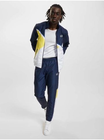 Sergio Tacchini Cargohose in navy/yellow