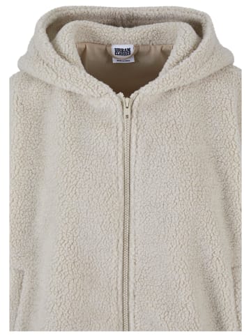 Urban Classics Urban Classics Damen Ladies Oversized Sherpa Zip Hoody in wetsand