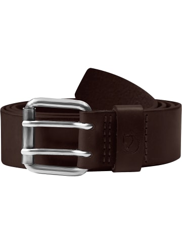 FJÄLLRÄVEN Ledergürtel Singi Two-pin Belt in Braun