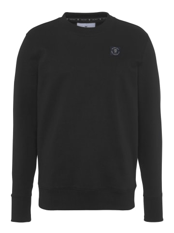 Delmao Sweatshirt in schwarz