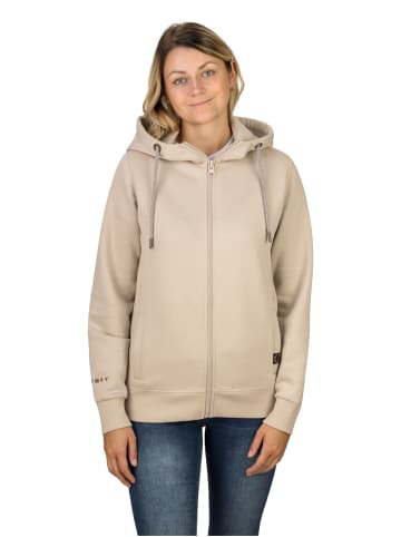 DENIMFY Sweatjacke DFClara in Beige