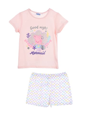 Peppa Pig 2tlg. Outfit: Schlafanzug kurz in Rosa