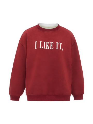 Homebase Sweatshirt in Rot