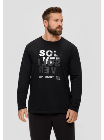 s.Oliver T-Shirt in 99D1_schwarz
