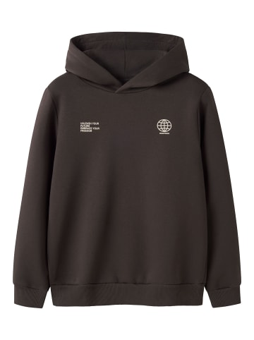 name it Hoodie in Black Coffee