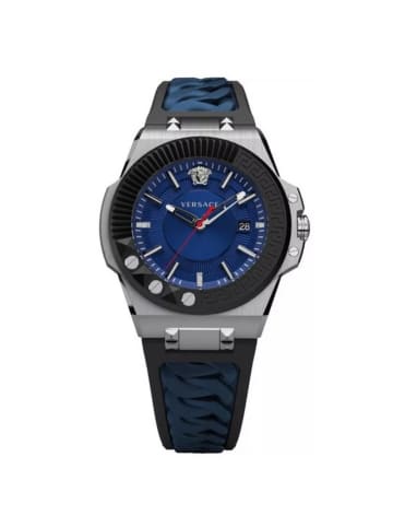 Versace Analoguhr für Herren in blau