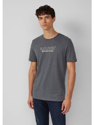 s.Oliver T-Shirt in 95D1_schiefergrau
