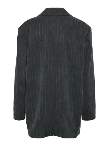 Noisy may Blazer in Dark Grey Melange