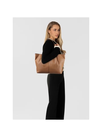 U.S. Polo Assn. Royal Stewart Shopper Tasche L 31 cm in camel