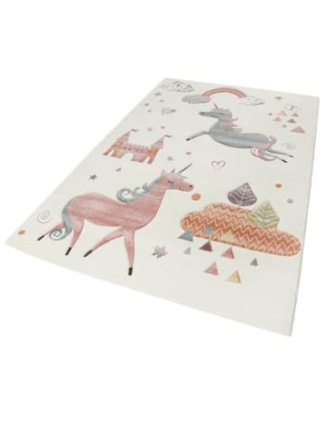 ESPRIT Kinderteppich Sunny Unicorn in weiß