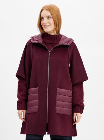 comma Jacke in bordeaux