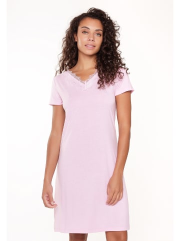 Linga Dore Kleid Pyjama in Pink lavender