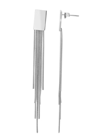 Adeliás Damen Ohrringe – Ohrstecker aus Edelstahl in silber