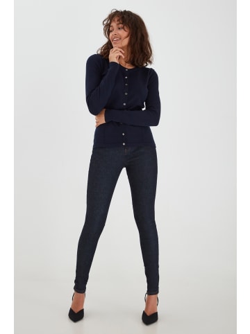 Pulz Strickjacke PZSARA Regular fit in Blue Marine