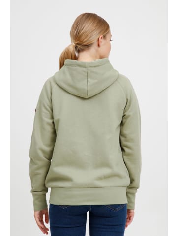 Oxmo Kapuzensweatjacke OXUlla in Grün