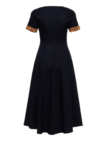 Queen Kerosin Queen Kerosin Swingkleid in schwarz