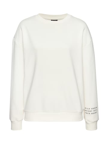 Buffalo Sweatshirt in wollweiß