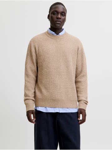 Jack & Jones Strickpullover in Mocha Meringue