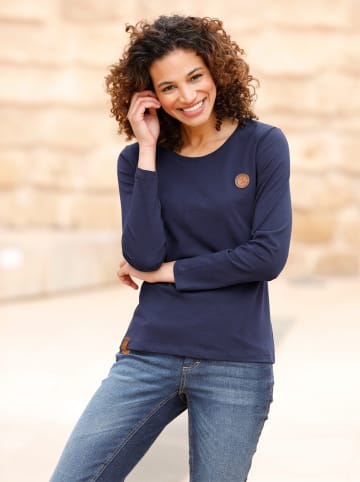 WITT WEIDEN Langarmshirt in marine