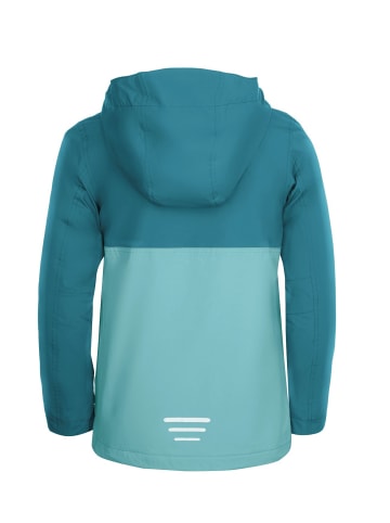 Trollkids Anorak "Bergen" in Teal-Grün