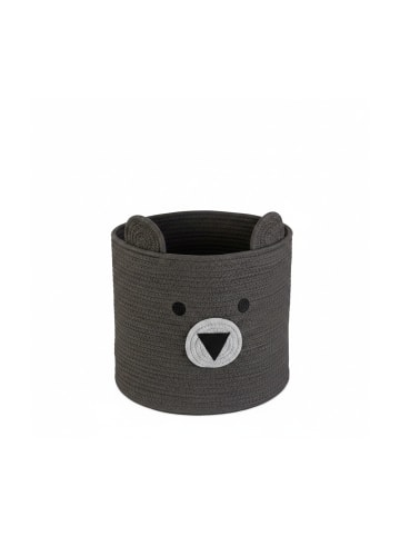 relaxdays Aufbewahrungskorb "Bär" in Farben - (H)38 x (D)34 cm