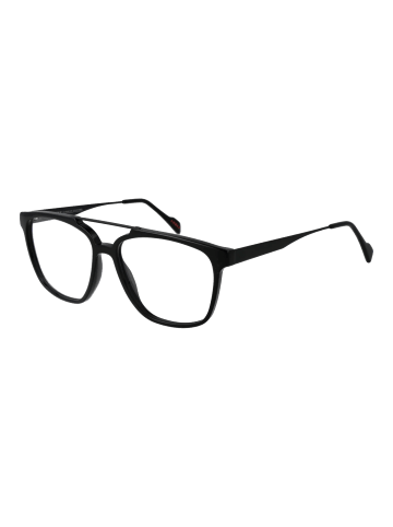 Andy Wolf Unisex Optische Fassungen Trapezförmig Schwarz