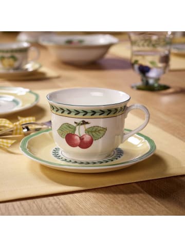 Villeroy & Boch 6er Set Suppenuntertassen French Garden Fleurence in ø 17 cm in bunt