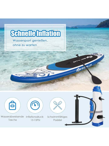 COSTWAY Stand Up Paddling Board 335cm in Dunkelblau