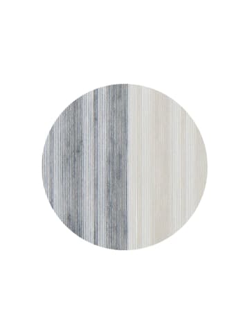 Tom Tailor Halbtransparenter Schlaufenvorhang STROKE 1 in Grau