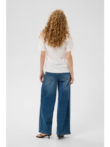 CULTURE T-shirt CUcahil Relaxed fit in Spring Gardenia