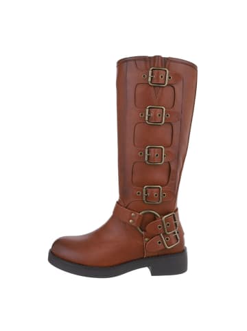 Ital-Design Stiefel in Camel