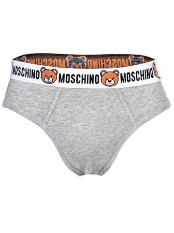 Moschino Slip 2er Pack in Grau