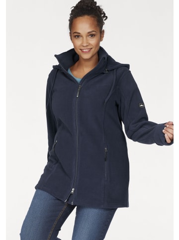 Polarino Fleecejacke in marine