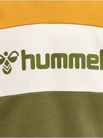 Hummel Hoodie S/S Hmlcloud Hoodie S/S in OLIVE BRANCH