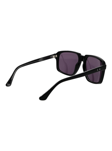 Web Männer Sonnenbrille Quadratisch Schwarz