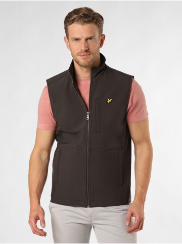 Lyle & Scott Weste in anthrazit