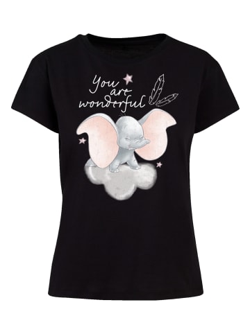 F4NT4STIC Box T-Shirt Disney Dumbo You Are Wonderful in schwarz