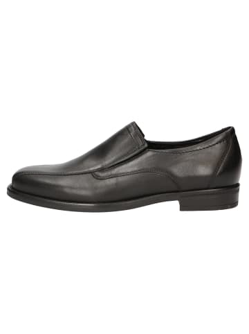 WALDLÄUFER Komfort Slipper in schwarz