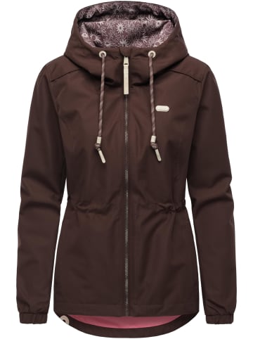 ragwear Funktionsjacke Dankka in Dark Choco