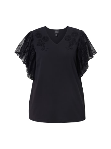 Ulla Popken Shirt in schwarz