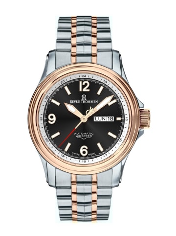 Revue Thommen Analoguhr für Herren in silber