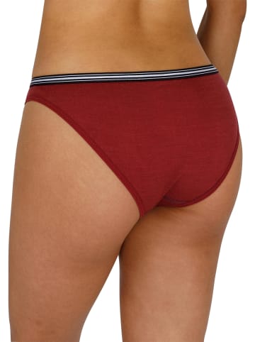 Normani Outdoor Sports Damen Merino Slip Mildura in Rot